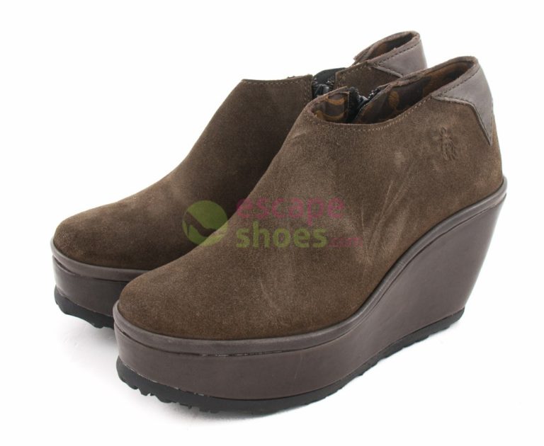 Sapatos FLY LONDON Punch Pelt Anthracite P500497004