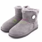 UGG Mini Bailey Button Bling Grey 1003889 GRY