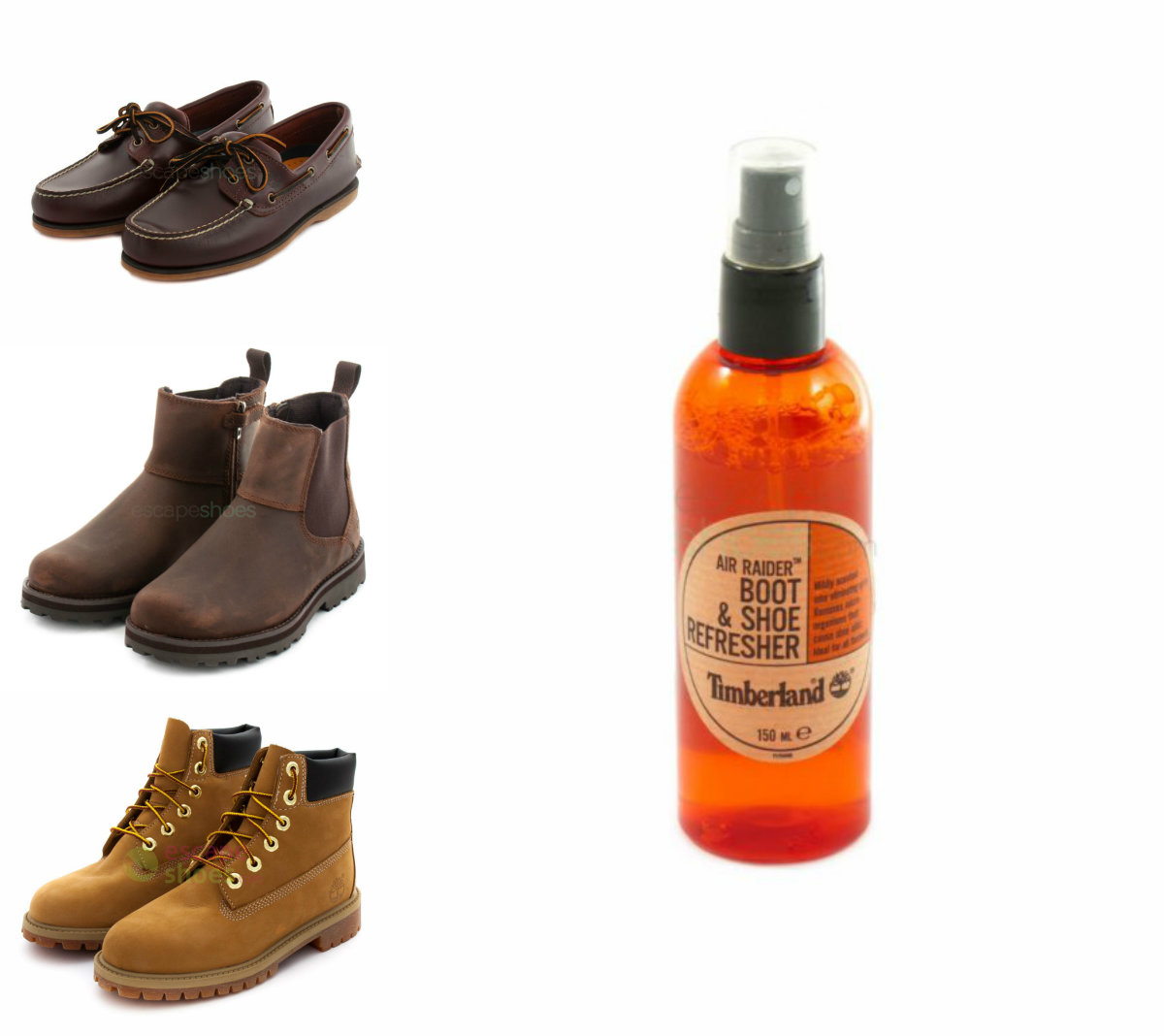 timberland boot care products