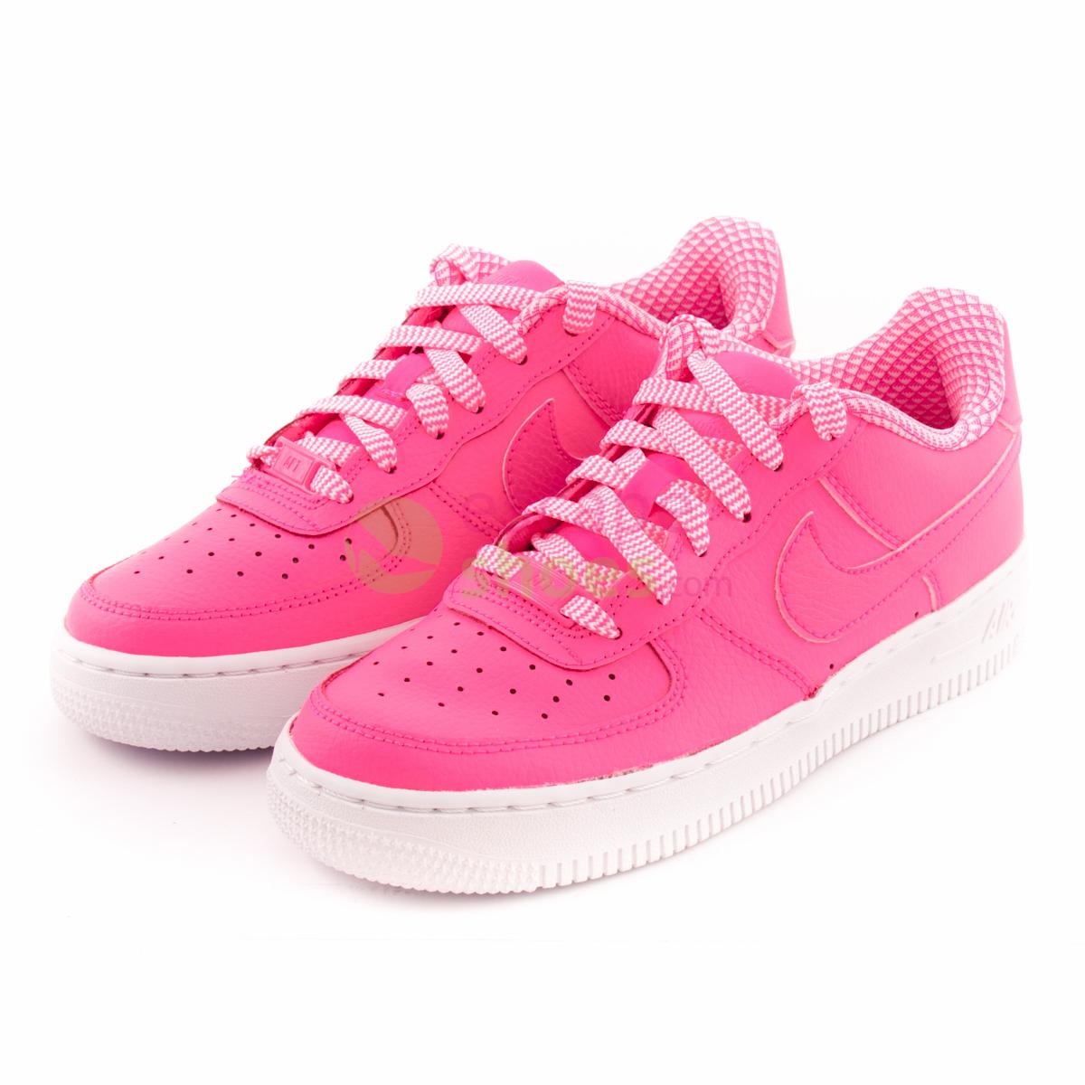 Pink Air Force 1 Shoes.