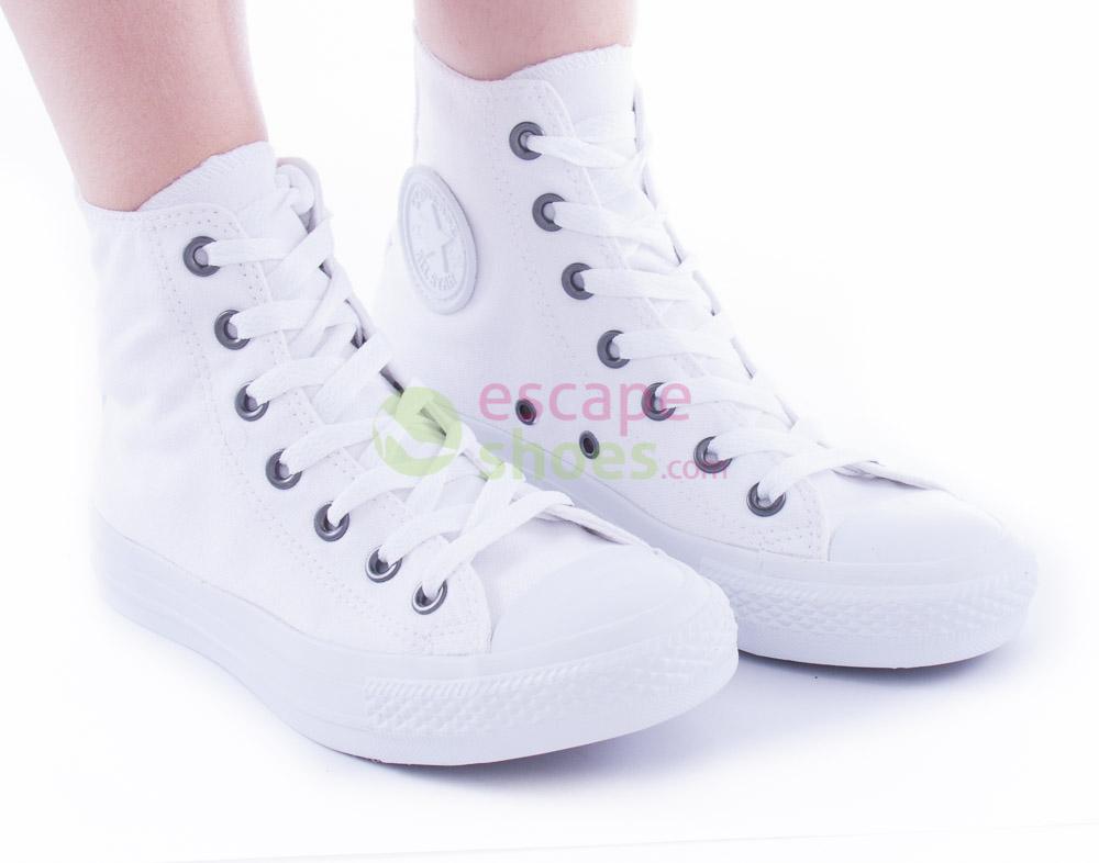 Sneakers CONVERSE Chuck Taylor All Star Core 1U646 137 Hi White Monochrome