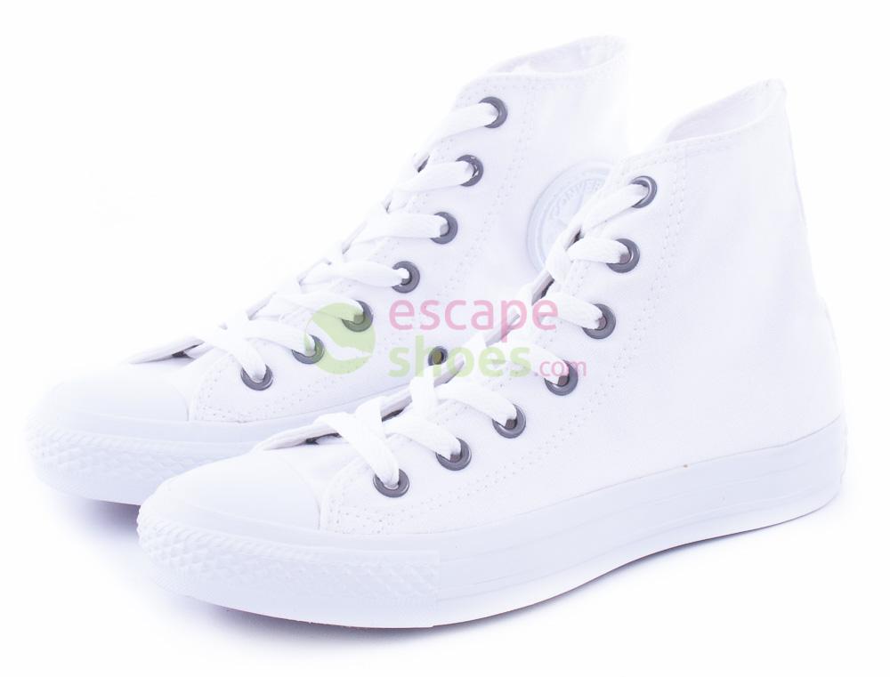 Sneakers CONVERSE Chuck Taylor All Star Core 1U646 137 Hi White Monochrome