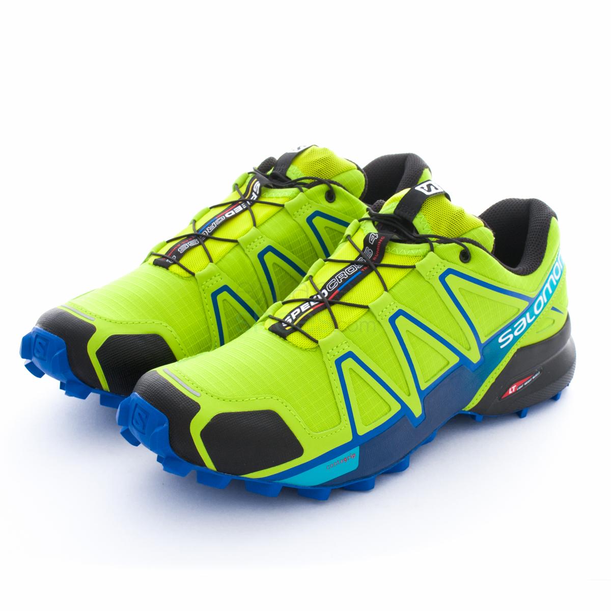 Sneakers SALOMON Speedcross 4 Lime Green Nautical Blue 392399