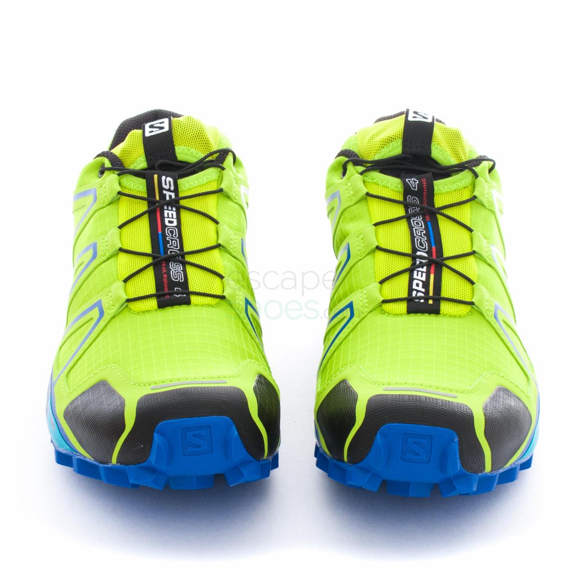Biskop Lav vej th Sneakers SALOMON Speedcross 4 Lime Green Nautical Blue 392399