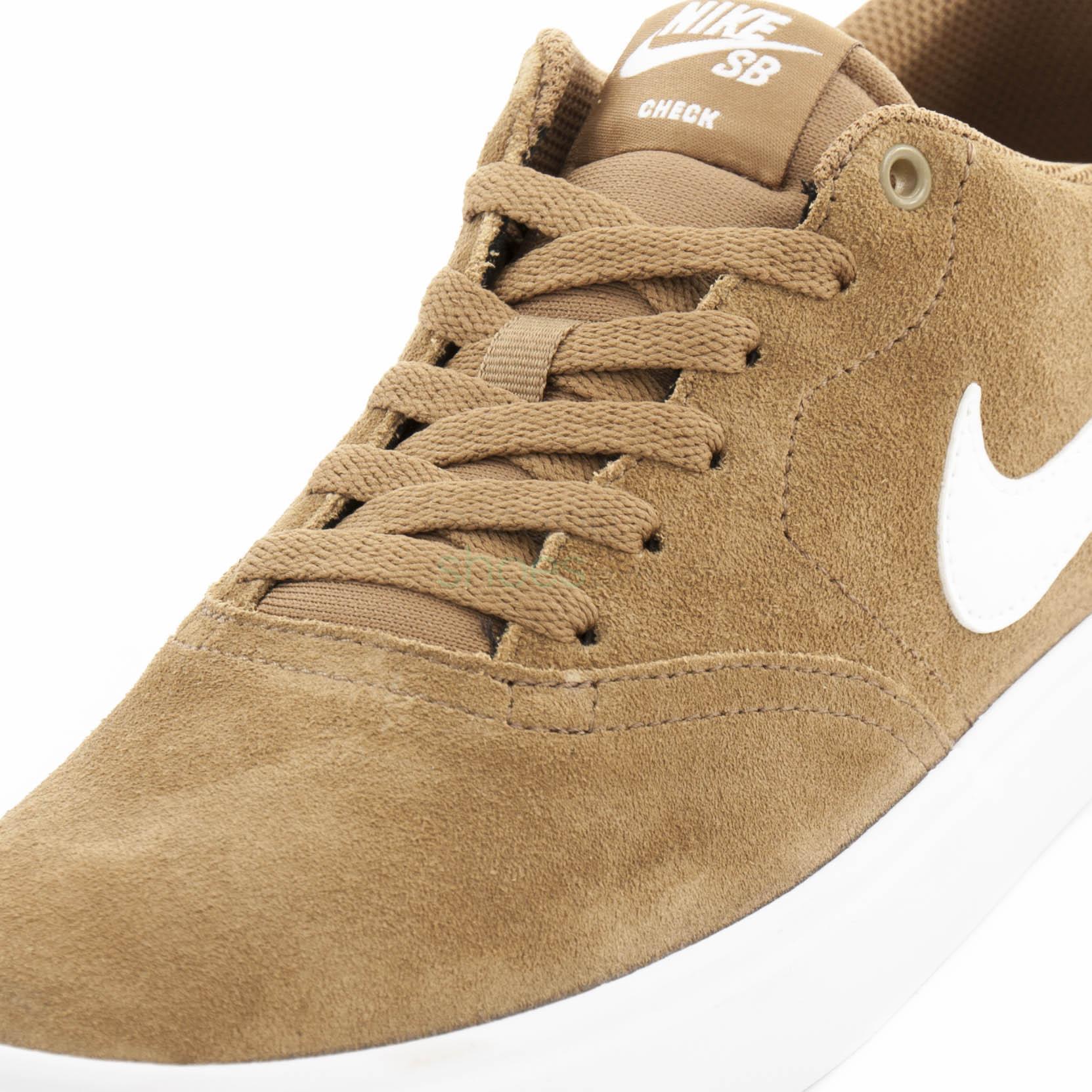 Vergelden bioscoop Postbode Sneakers NIKE SB Check Solar Golden Beige White 843895 212