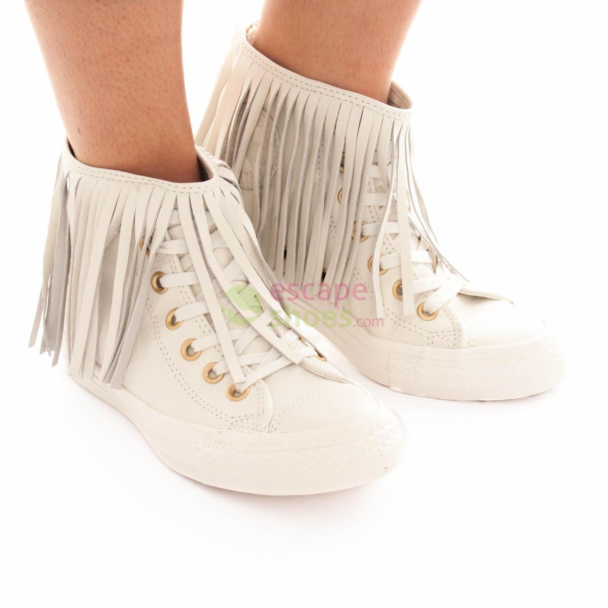 Sneakers CONVERSE Chuck Taylor All Star Fringe 551643C Egret