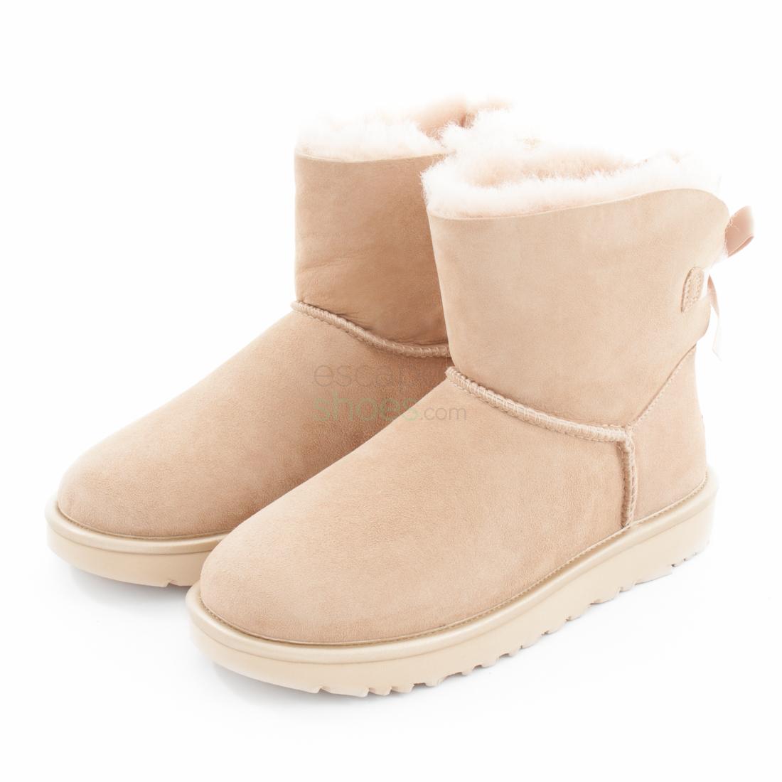 ugg mini bailey bow metallic