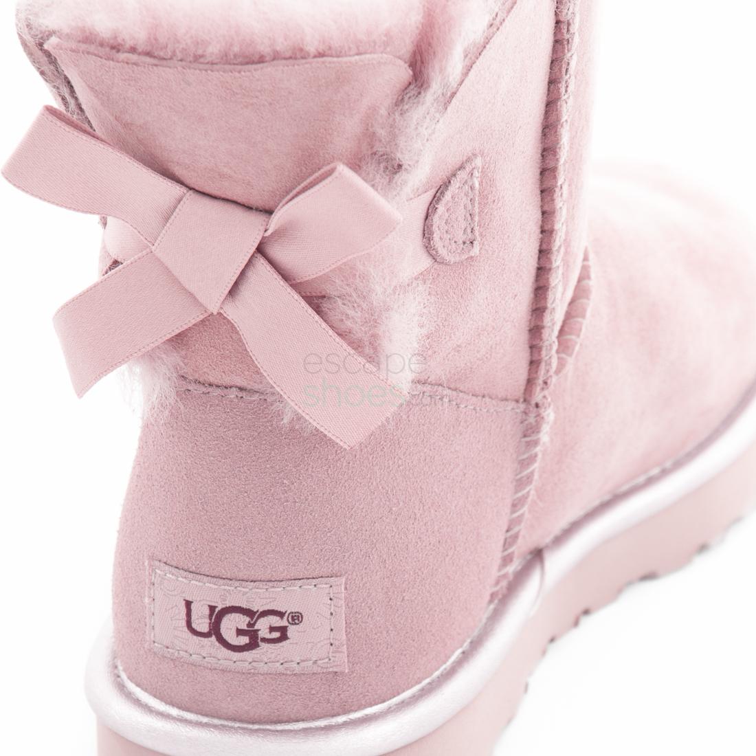 ugg boots rosa metallic