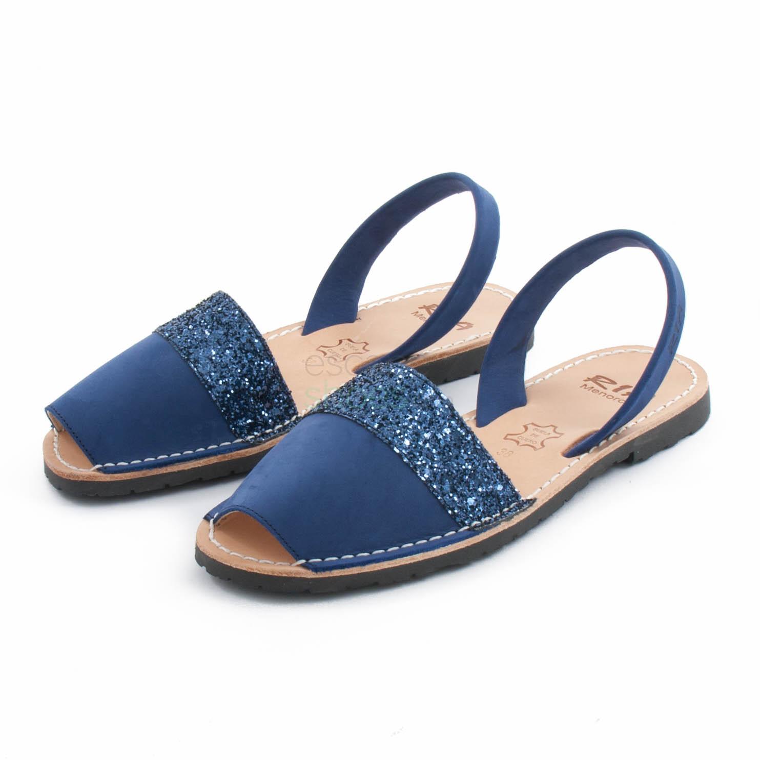 Sandals RIA MENORCA 27055-S2 Nubuck Blue