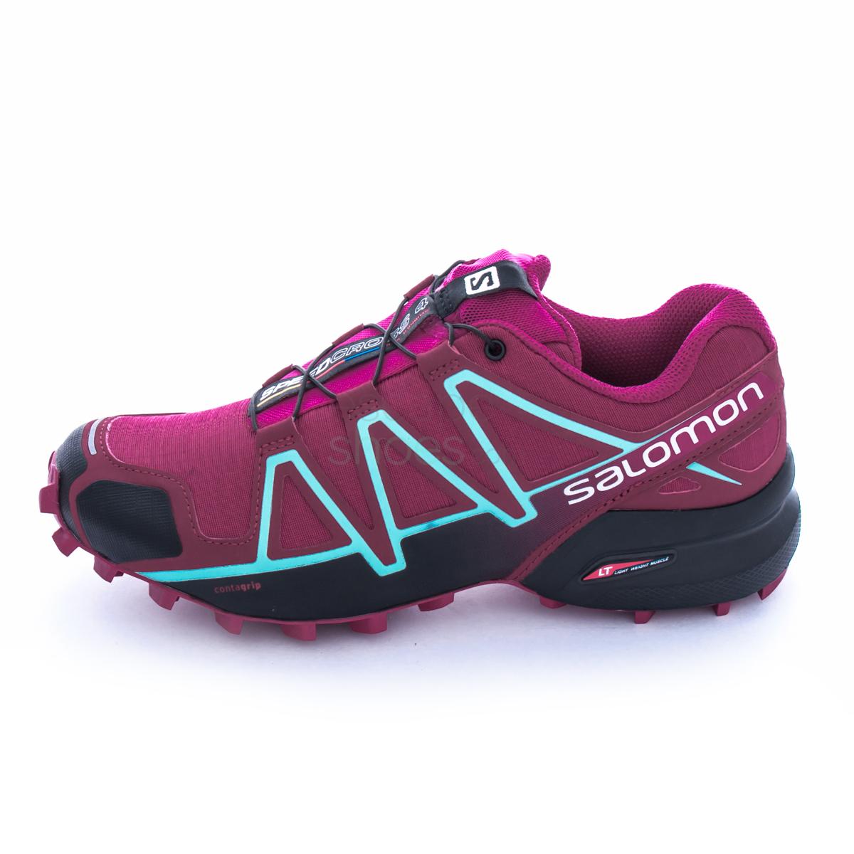 Sneakers SALOMON Speedcross 4 Sangria Black 393439