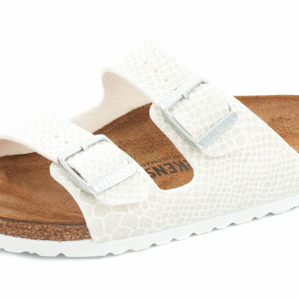 white birkenstock sandal