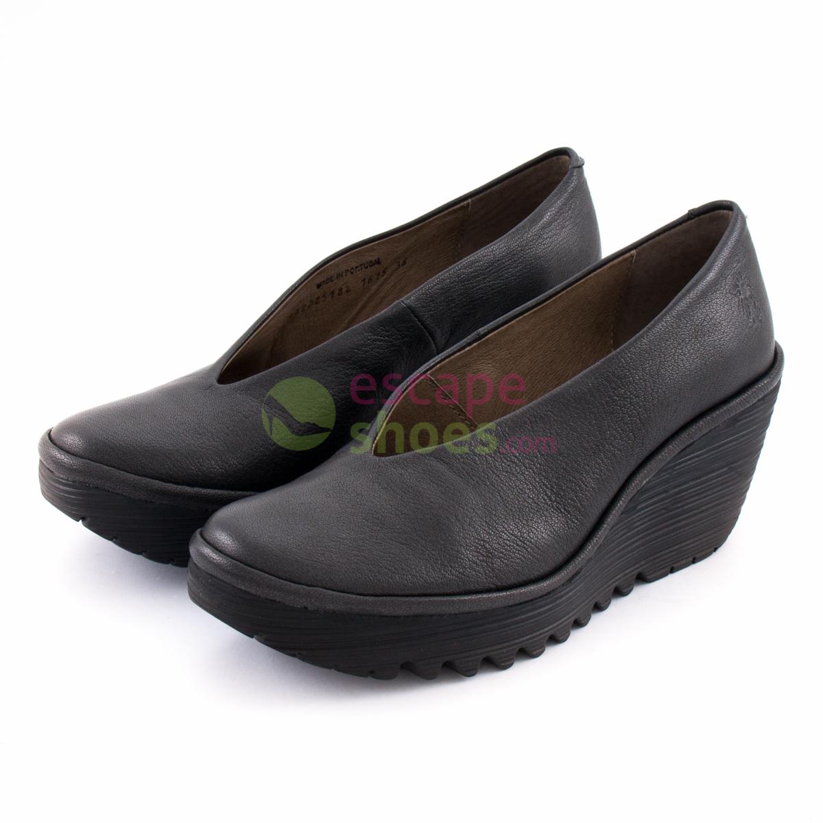 Shoes FLY LONDON Yellow Yani Black P500576000