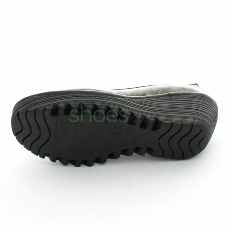 Sapatos FLY LONDON Yellow Yalu Silver Black P500509027
