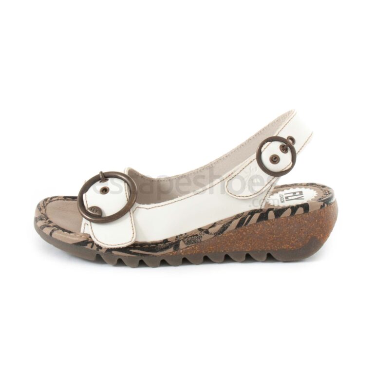 Sandals FLY LONDON Tricky Tram723 White P500723004