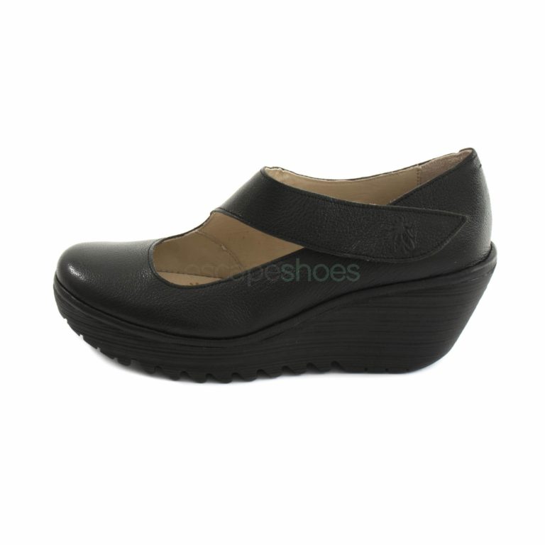 Sapatos FLY LONDON Yellow Yasi682 Black P500682000