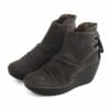 Ankle Boots FLY LONDON Yellow Yama Suede Grey