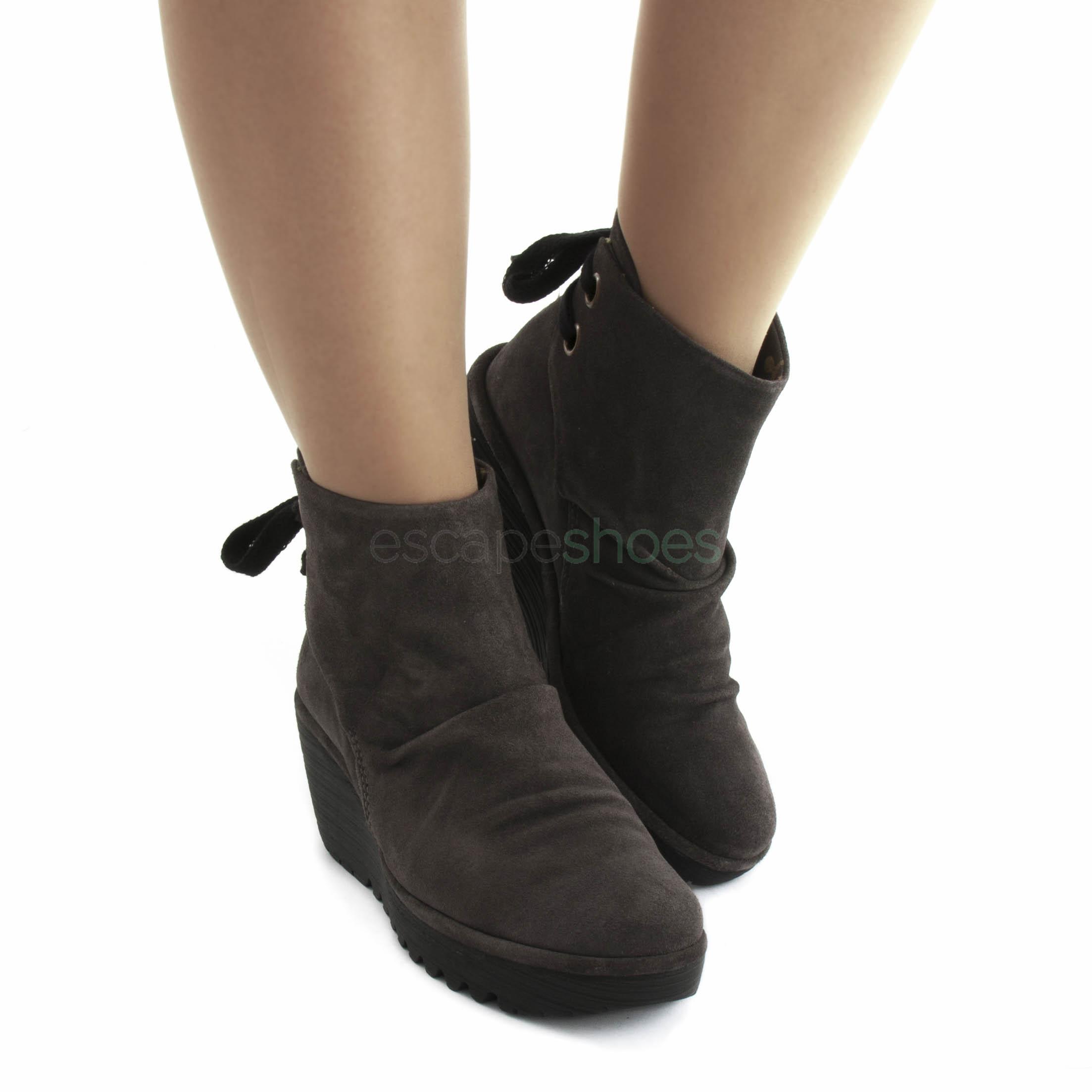 fly grey ankle boots