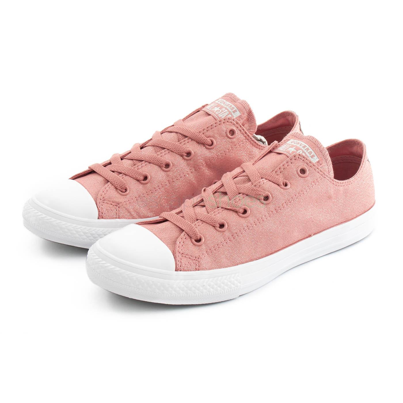 converse chuck taylor all star ox sneakers in pink