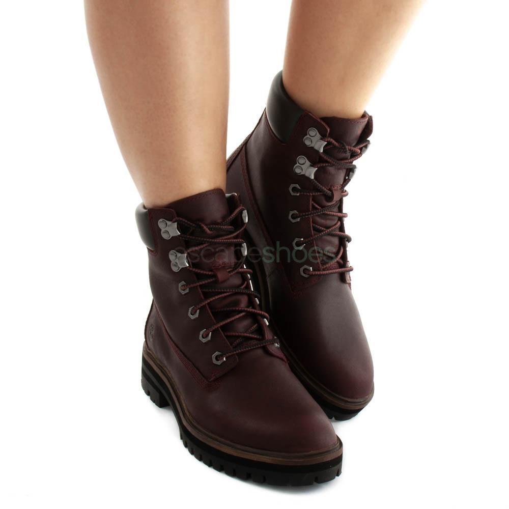 Boots TIMBERLAND Square Bordeaux