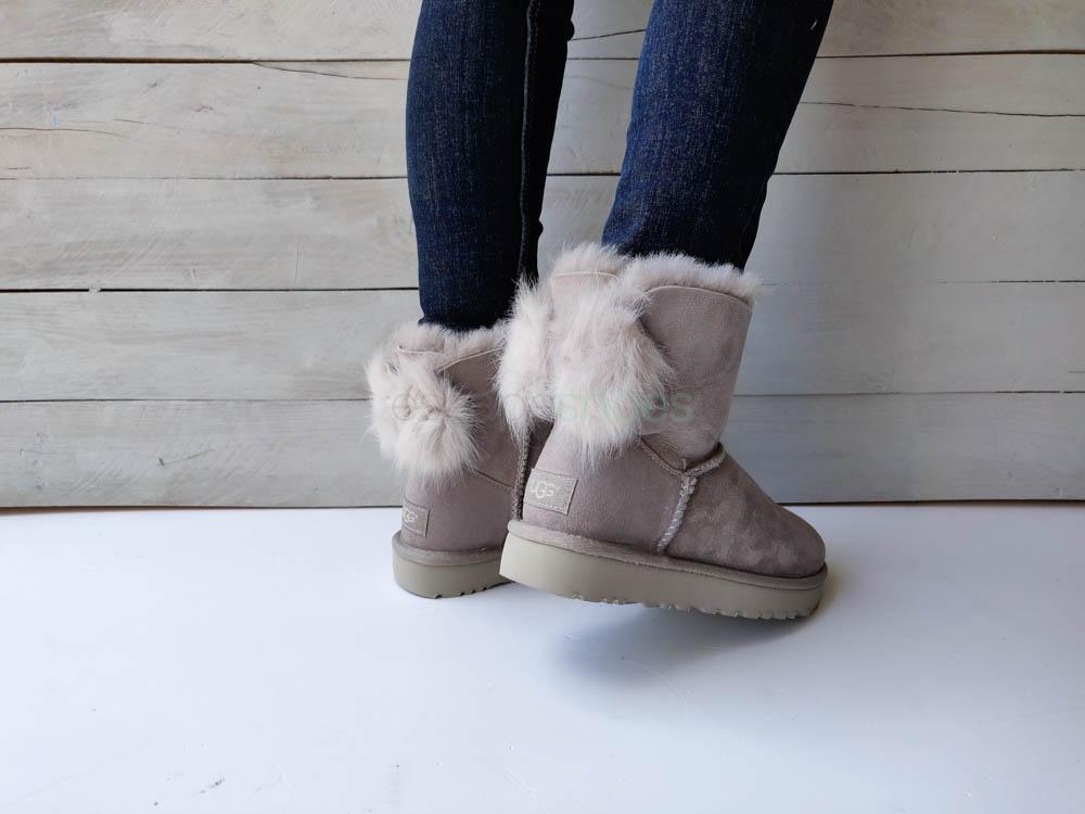 fluffy boots ugg