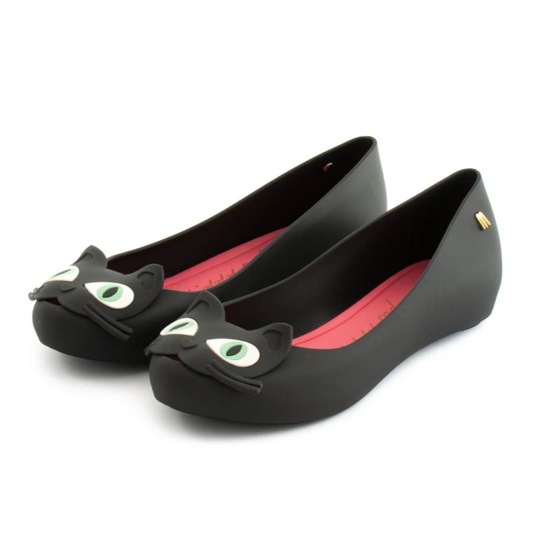 Flat Shoes MELISSA Ultragirl Cat II Black