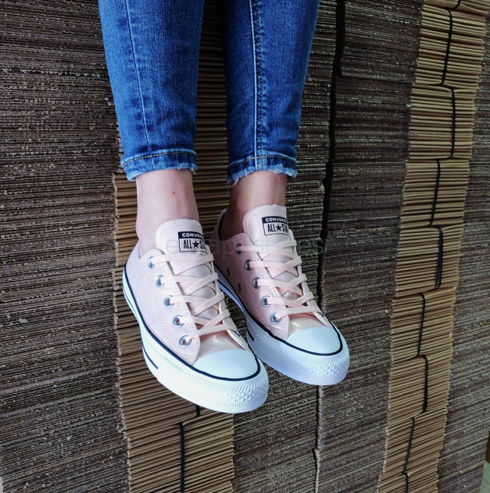 converse washed coral