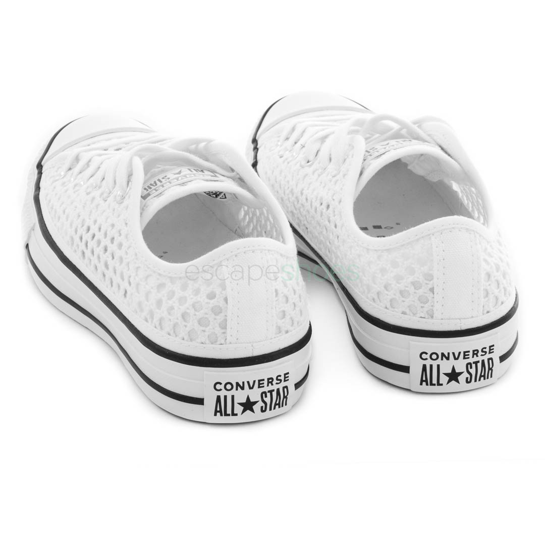 converse zapatos blancos