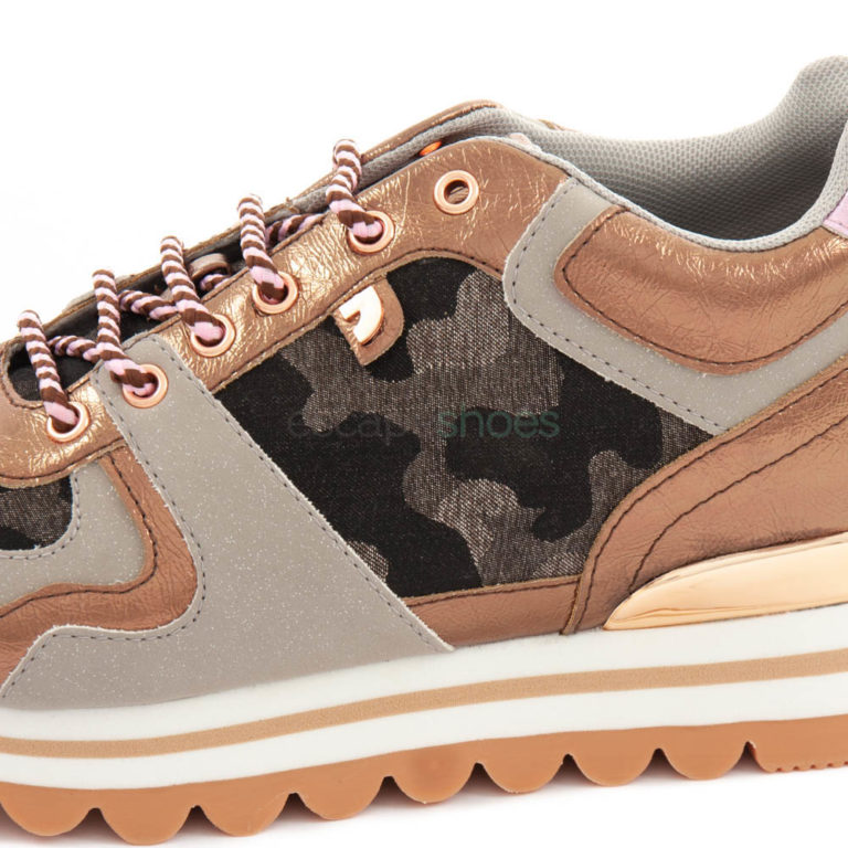 Sneakers GIOSEPPO Wedge Avallon Grey Camouflage