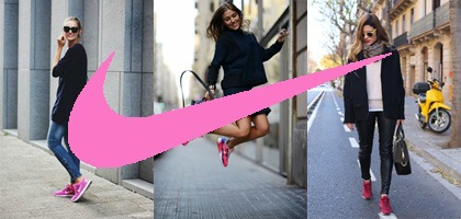 Nike Rosa- ¡Las nuevas Air Force 1 al descubierto!