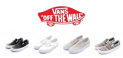 Vans Slip-On Sneakers – 2016 Collection