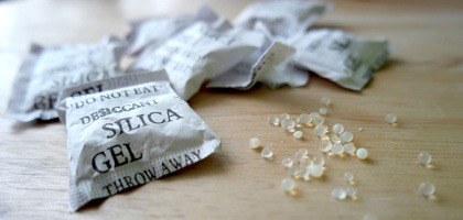5 ideas to reuse silica gel packets