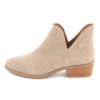 Ankle Boots RUIKA Perforated Suede Beige