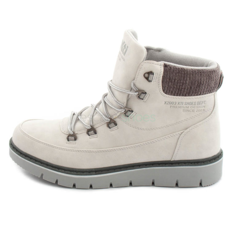 Boots XTI Laces Leather White