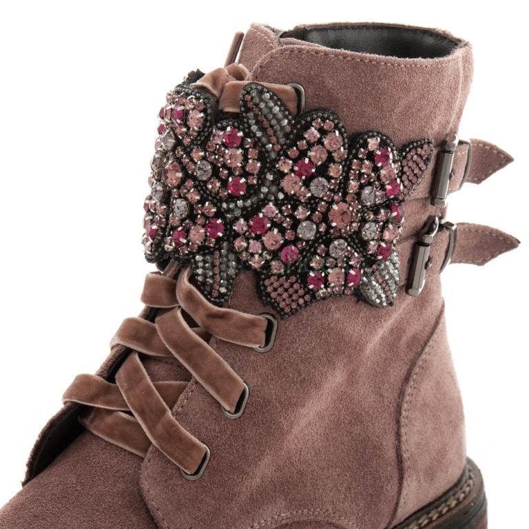 Ankle Boots ALMA EN PENA Crosta Flowers Purple