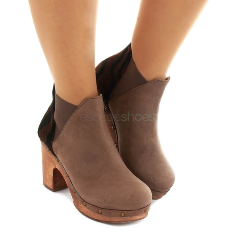 Ankle Boots CUBANAS Tribal1100 Chocolate