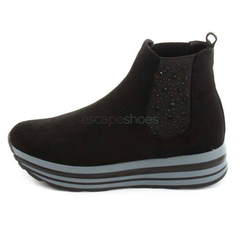 Ankle Boots FRANCESCOMILANO Platform Black