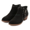 Ankle Boots XTI Suede Zip Studs Black