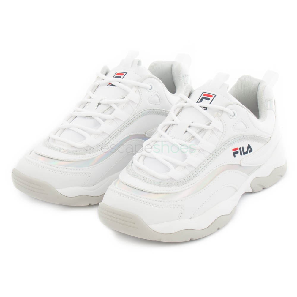 Pidgin George Eliot Begyndelsen Sneakers FILA Ray M Low White Silver