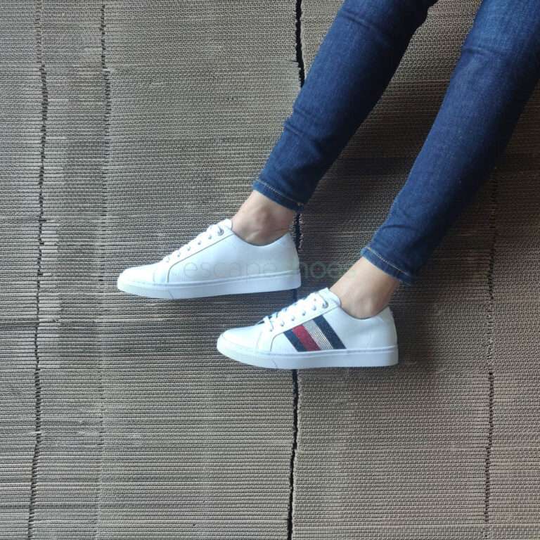 Sneakers TOMMY HILFIGER Crystal Leather White