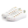 Sneakers CONVERSE All Star Chuck Taylor 566728C White and Rose