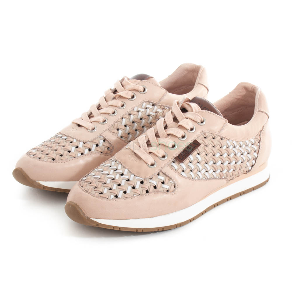 Sneakers Leather Nude