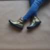 Ankle Boots XUZ Rubber Sole Gold 25957-O