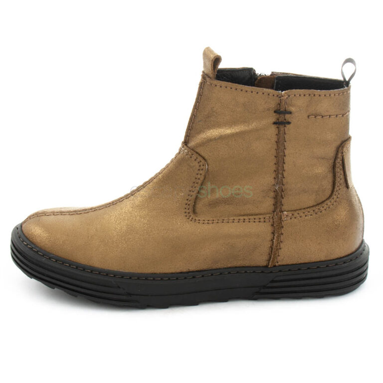 Ankle Boots XUZ Rubber Sole Gold 25957-O