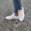 Sneakers CONVERSE All Star Chuck Taylor 566728C White and Rose