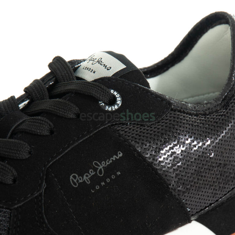 Sneakers PEPE JEANS Verona W Full Sequins Black PLS31096 999
