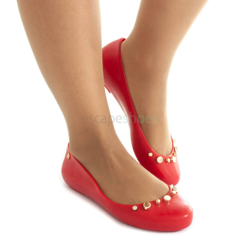 Flat Shoes MELISSA Sweet Love Red MW.20.135A