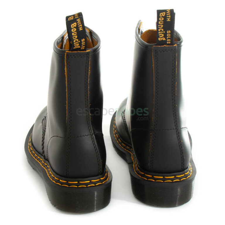 Botas DR MARTENS 1460 8-Eye DS Smooth Negras Yellow 26100032