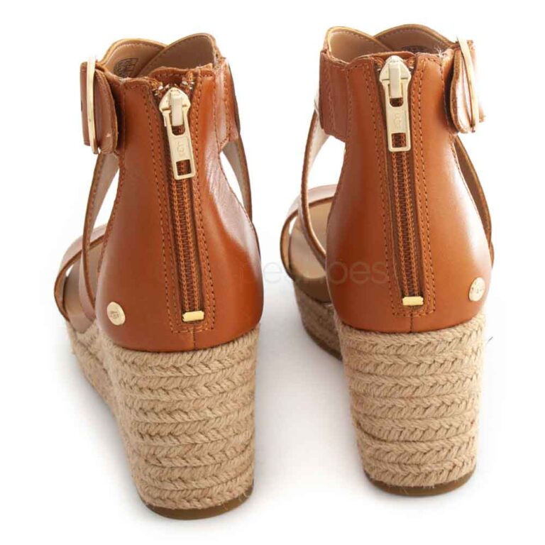 Sandals UGG AUSTRALIA Hulda Tan Leather 1120015