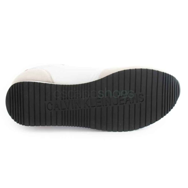 Zapatillas CALVIN KLEIN Sneaker Laceup Bright Blanco