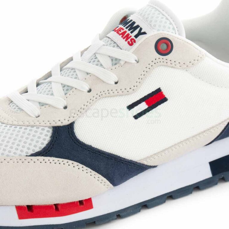 Sneakers TOMMY HILFIGER Retro Runner Mix White
